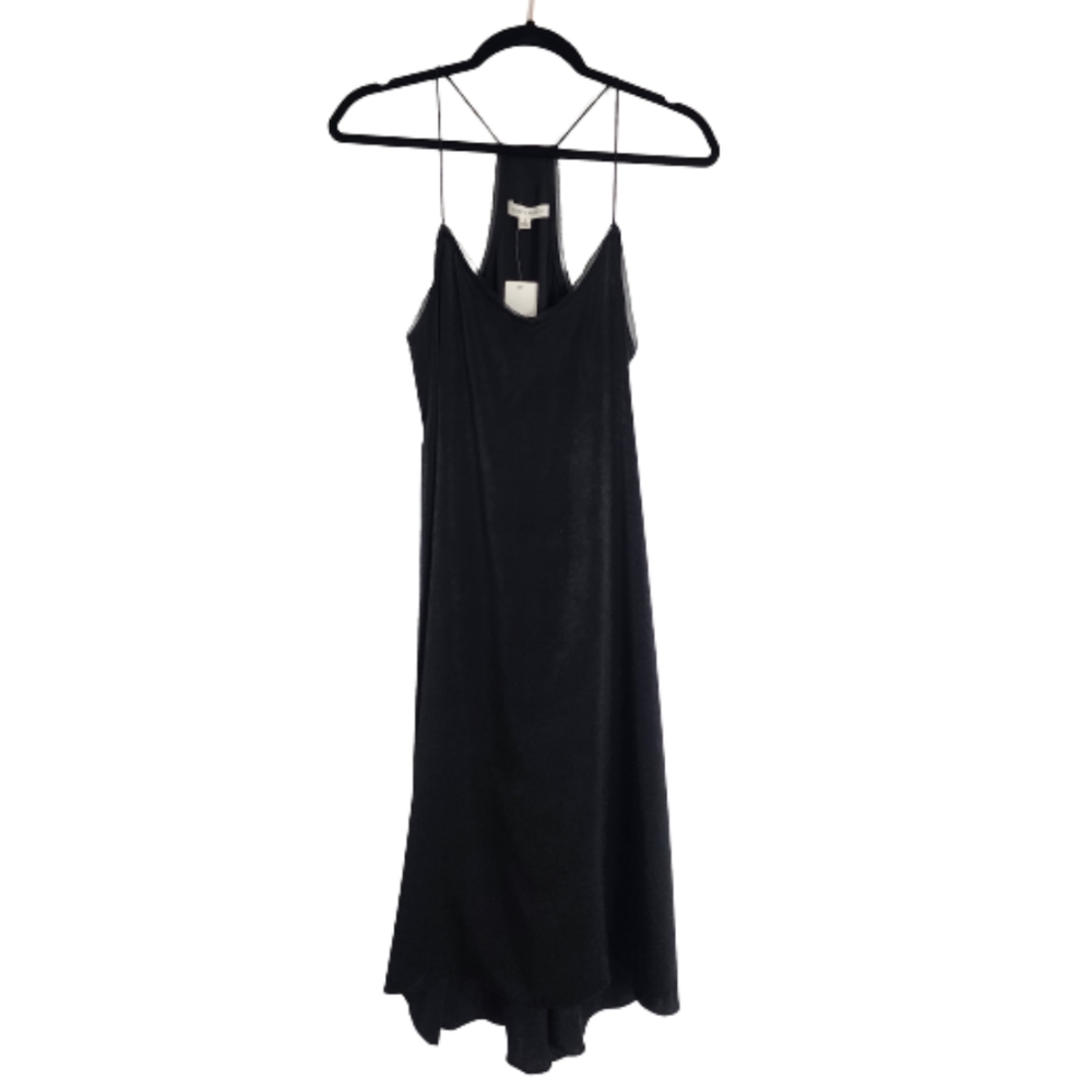 Honey Punch black spaghetti strap slip dress size Small